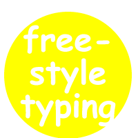 freestyle typing