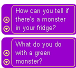 monster jokes match