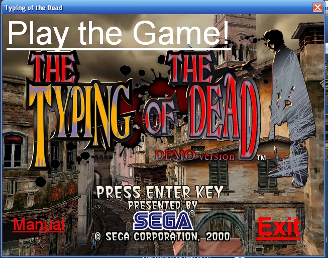 typing of the dead application