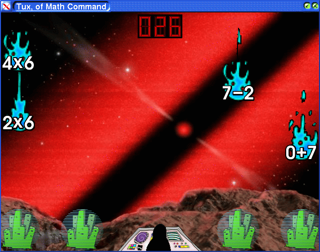 tux math screenshot
