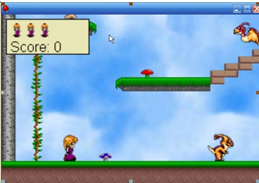 picture of platform game
