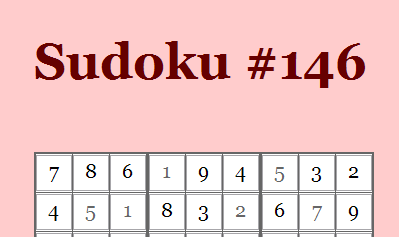 sudoku