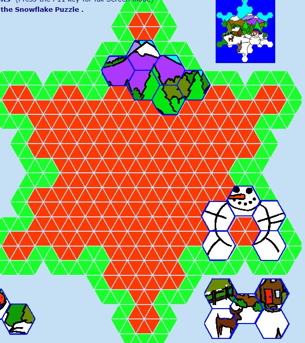 snowflake puzzle