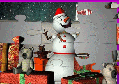 snowman jigsaw