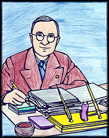 truman was president!
