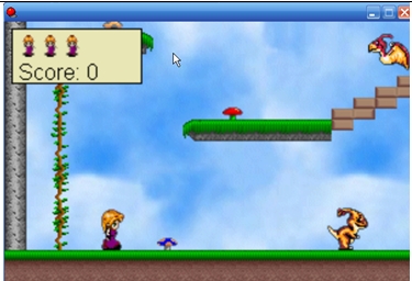 platform game screenshot
